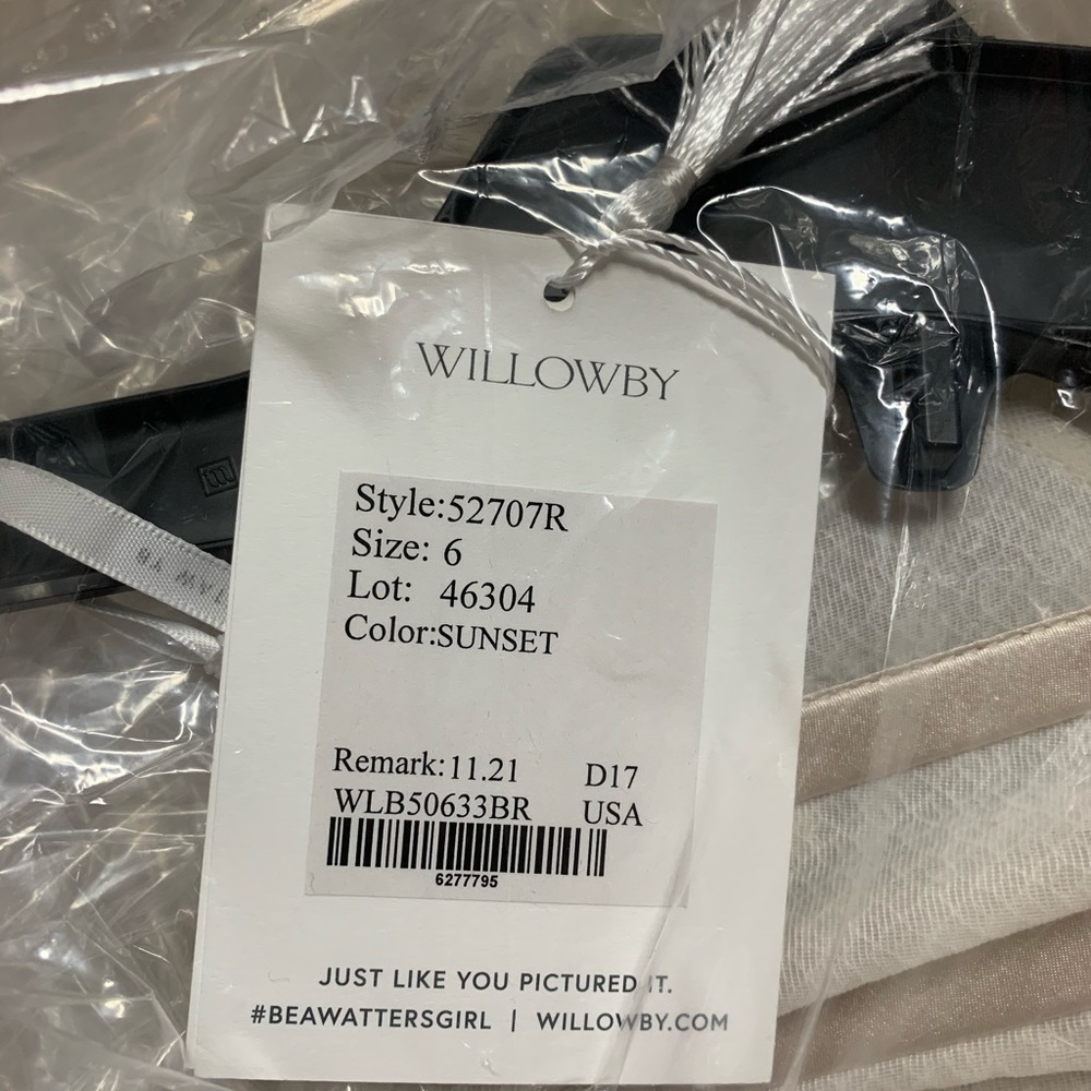 BHLDN Willowby Watters Harmony Gown Size 6 NEW - Picture 14 of 14